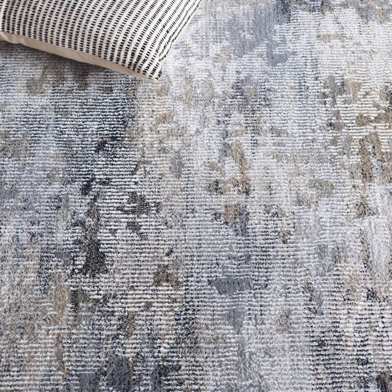 SAFAVIEH Slate Pauline Modern Abstract Rug
