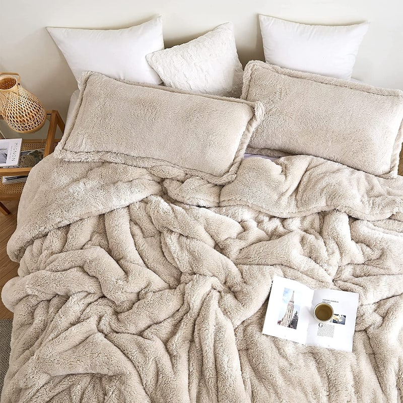Coma Inducer® Oversized Comforter - The Original Plush - White Sand
