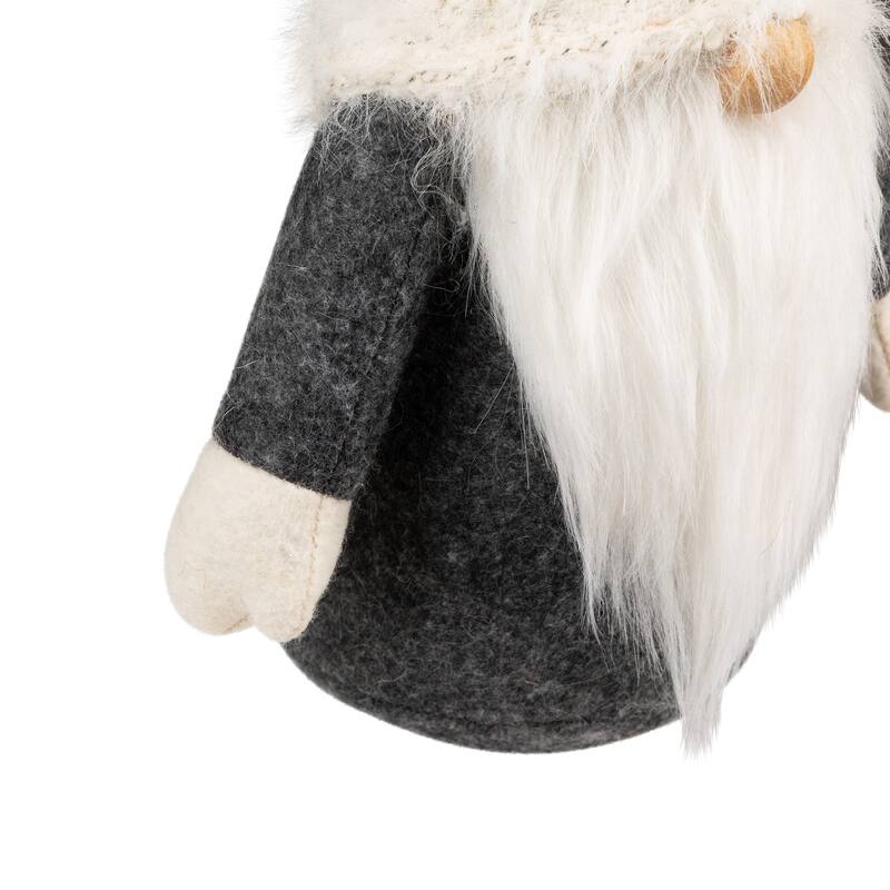 Plush Standing Gnomes Christmas Decorations - 14" - Set of 2