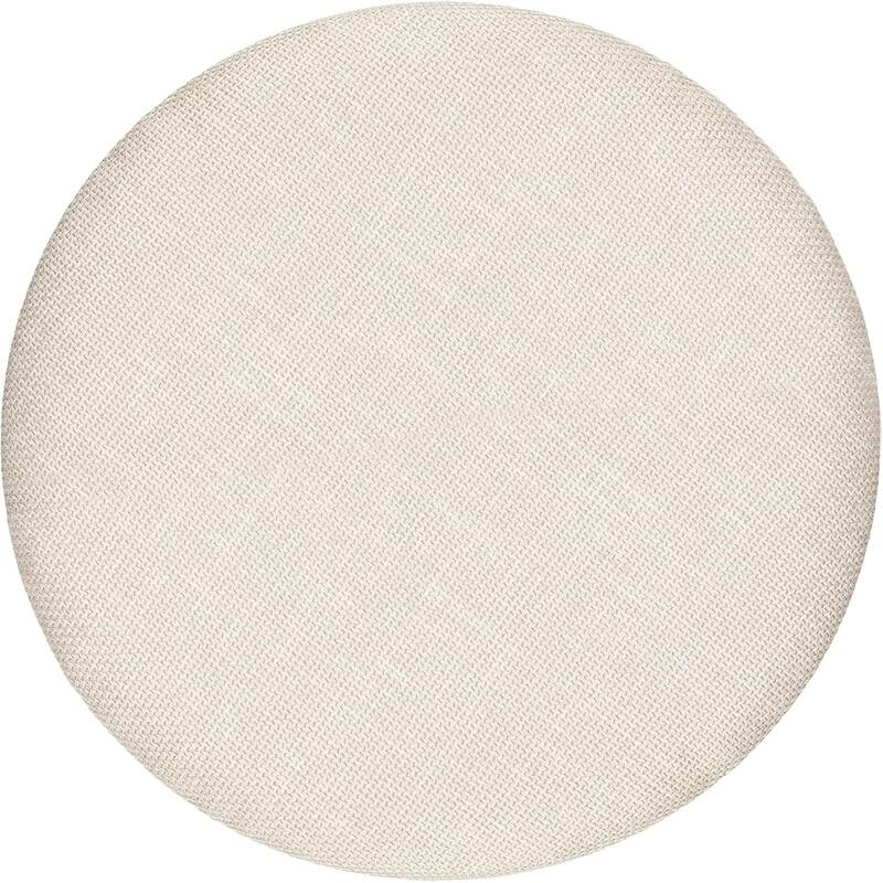 Modern Linen Ottoman with Pine Legs and Hidden Storage Flip Tray