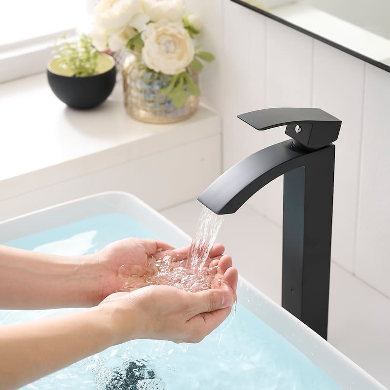 Topcraft Single Handle Modern Bathroom Faucet