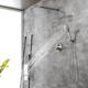 Clihome 5 Spray Patterns 12 in. Wall Mount Dual Shower Heads