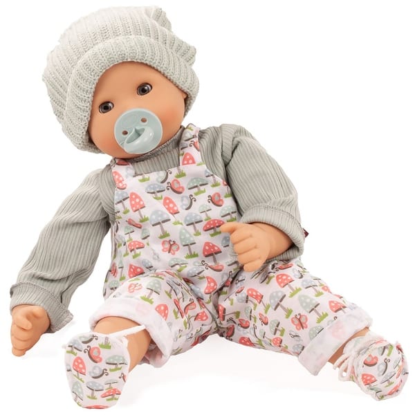slide 2 of 4, Gotz Maxy Muffin Lucky Mushroom - 16.5" Soft Bald Baby Doll