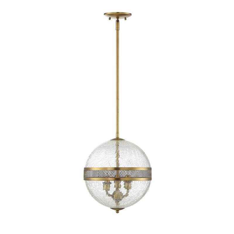 Savoy House Stirling 3-Light Pendant - Warm Brass