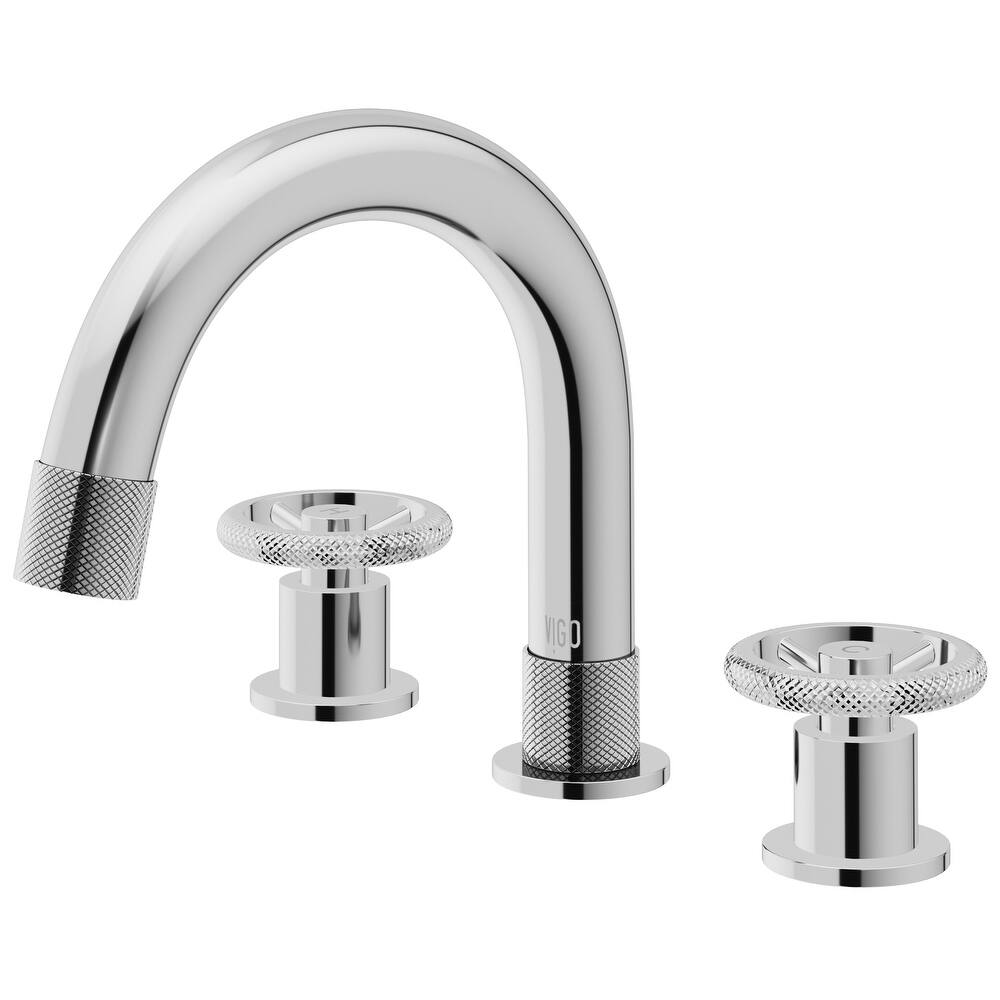 VIGO Wythe 8" H 2-Handle Widespread Bathroom Faucet