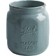 preview thumbnail 22 of 97, Palais Essentials Ceramic Utensil Crock Utensil Holder Mason Jar Antique Blue Grey