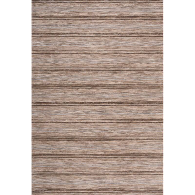 JONATHAN Y Finn Modern Farmhouse Wide Stripe Area Rug - 9 X 12