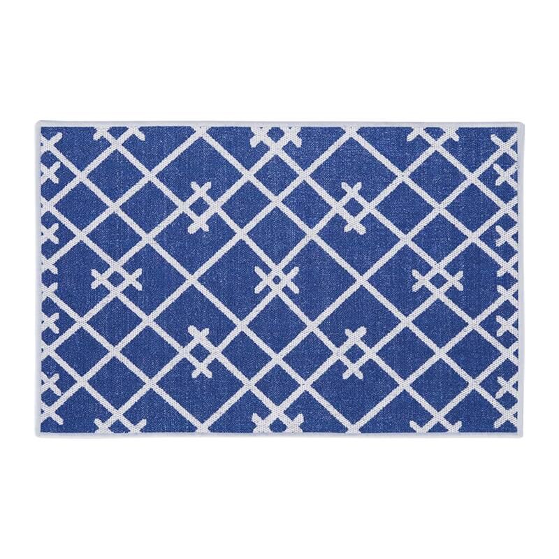 SussexHome Non-Skid Ultra-Thin Area Rugs for Laundry Room, Entryway, Bathroom and Kitchen - Washable Multipurpose Floor Mat