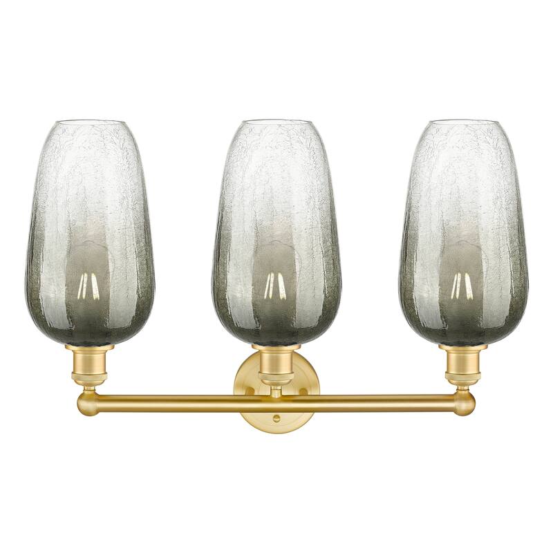 Innovations Lighting Endless Possibilities Edison - Brookhaven Flute - 3 Light 25" Bath Vanity Light