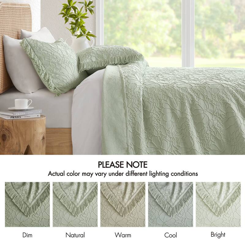 Madison Park Willow 3PCS Bedspread Set