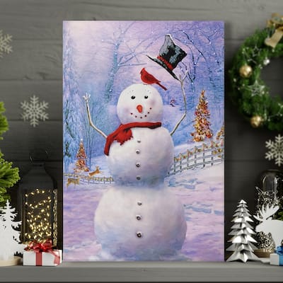 13.5" LED White Gingerbread Cake House