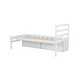 preview thumbnail 44 of 64, Wood Platform Bed Solid Color Bed Frame with Removable Storage Shelves and 2 Drawers, Storage Underneath, Wood Slat Support