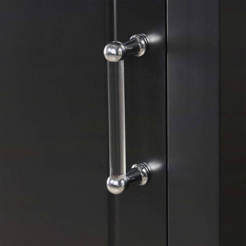 Tall Bathroom Storage Cabinet with Adjustable Shelves and Two Drawers,for Durability and Style