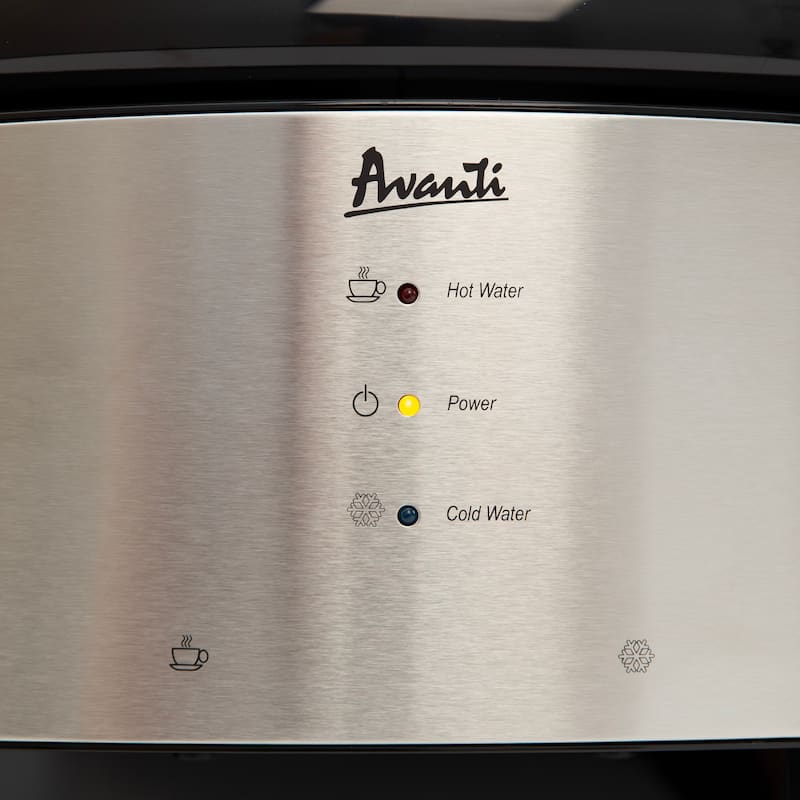 Avanti Countertop Thermoelectric Hot and Cold Water Dispenser, in Stainless Steel