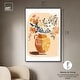 preview thumbnail 27 of 63, Mid Autumn Flowers Canvas Boho Colorful Wall Art by Art Remedy