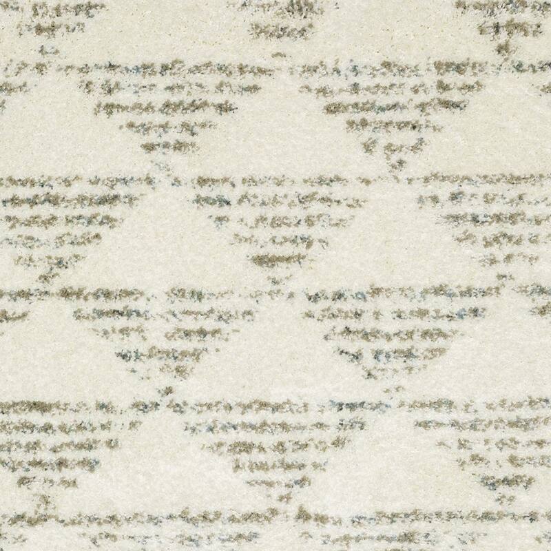 HomeRoots Geometric Transitional Runner Area Rug