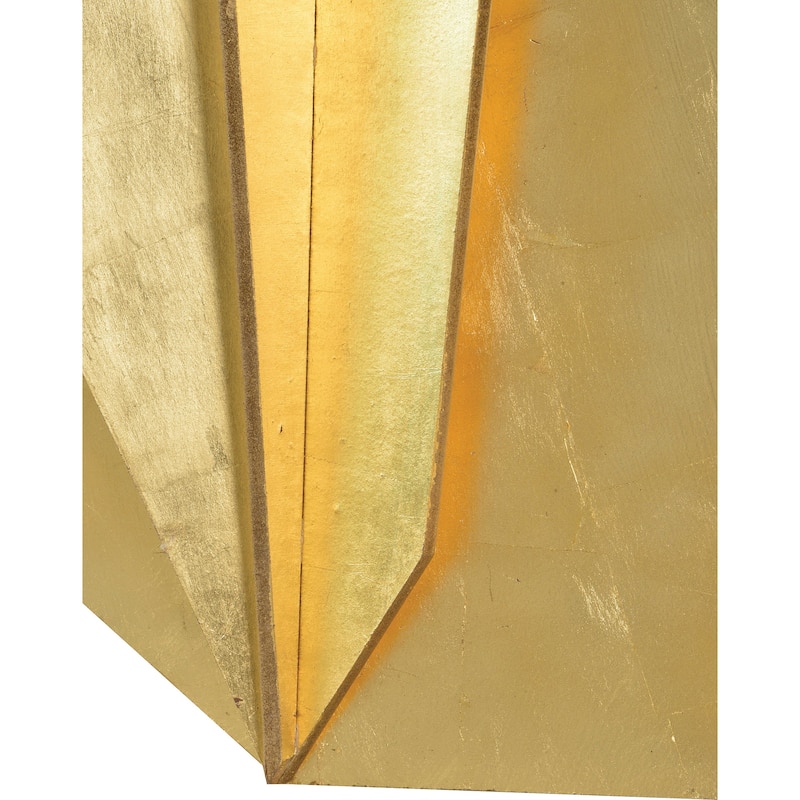 Renwil Leah 43" Wide Wall Art, Gold - Multi-Color