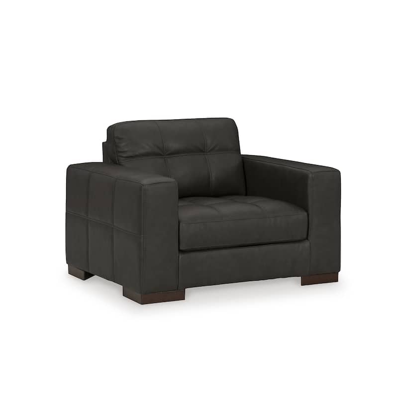 Signature Design by Ashley Luigi Thunder Oversized Chair - 50"W x 41"D x 35"H