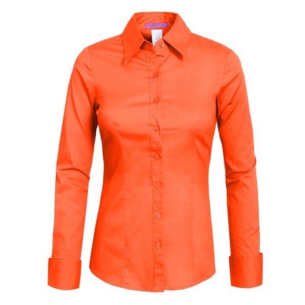 NE PEOPLE Womens Tailored Long Sleeve