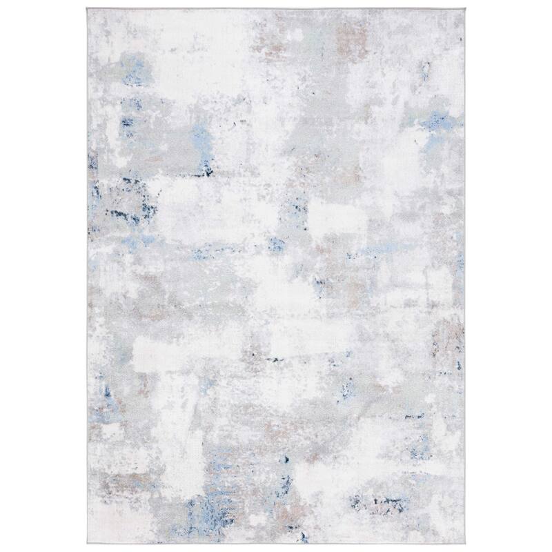 SAFAVIEH Bayside Machine Washable Zeliha Modern Abstract Rug
