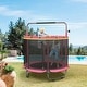 preview thumbnail 7 of 39, Kids Trampoline, Adjustable Toddler Trampoline with Safety Enclosure