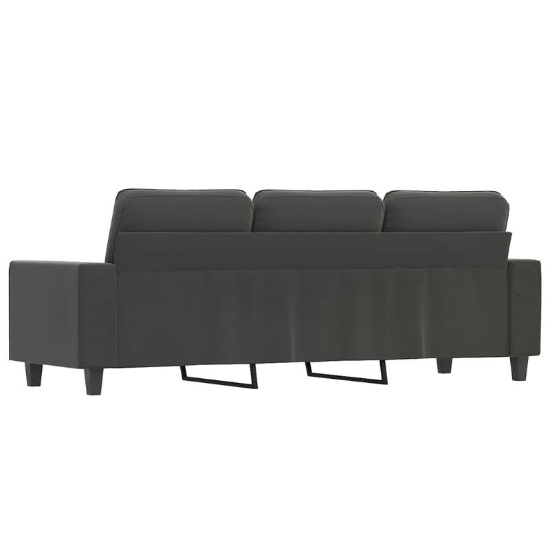 vidaXL Sofa Chair Accent Upholstered Chair for Living Room Microfiber Fabric