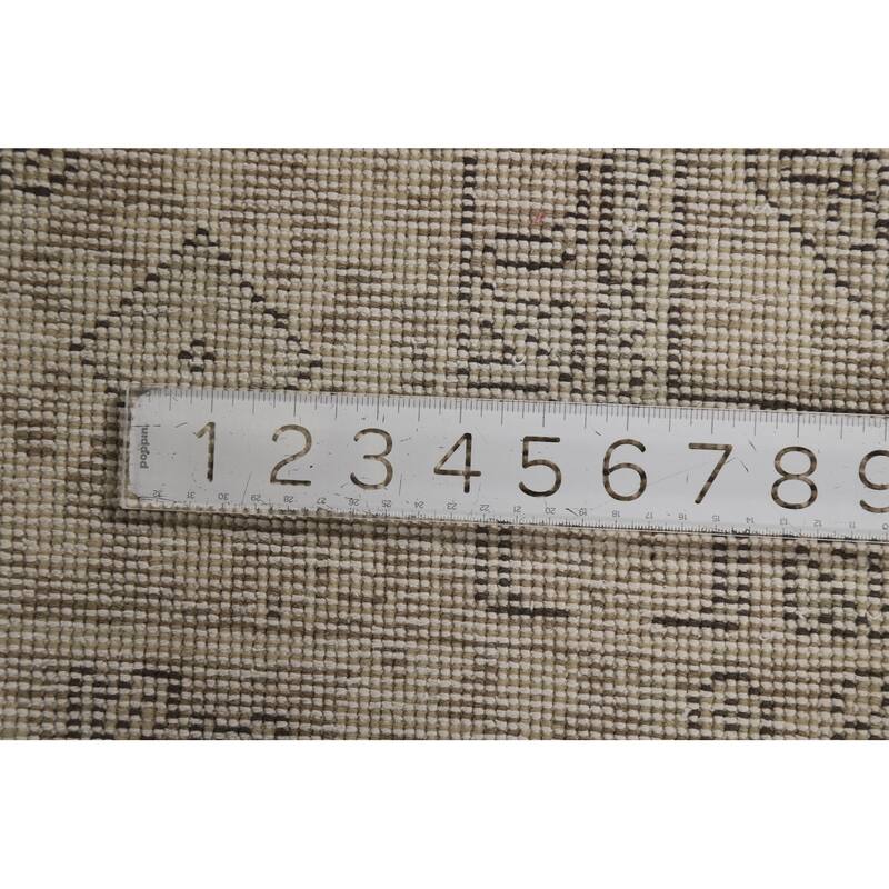 Geometric Tabriz Persian Area Rug Handmade Oriental Wool Carpet - 6'7"x 9'2"