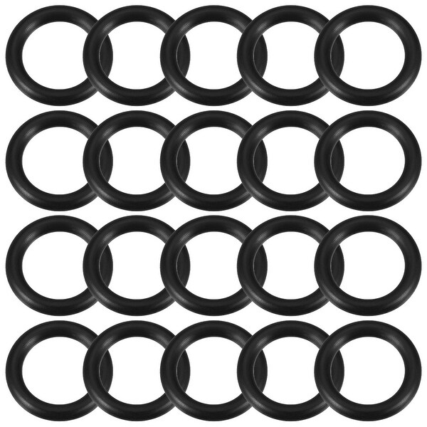 O-Rings Nitrile Rubber Gasket, 15mm Inner Diameter, 22mm OD, 3.5mm Width, 20pcs