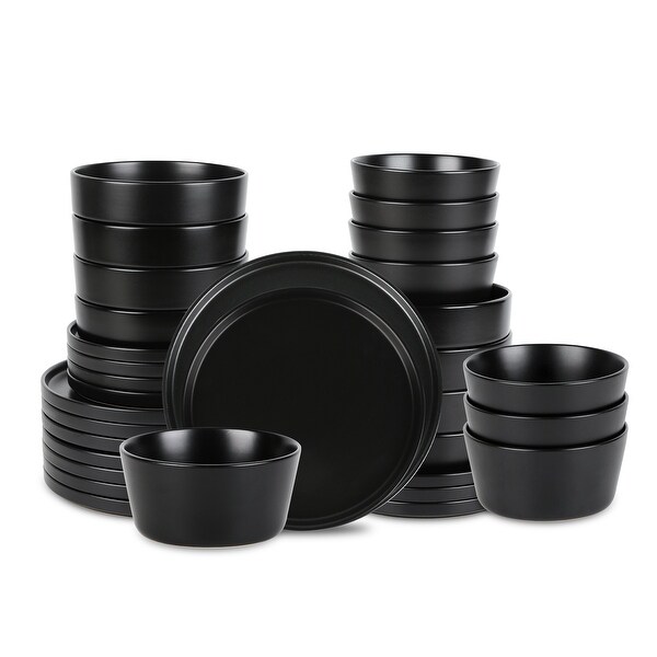 Stone Lain Celina Stoneware Dinnerware Set, Cereal and Pasta Bowls