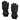 Hudson Baby Unisex Snow Gloves, Black