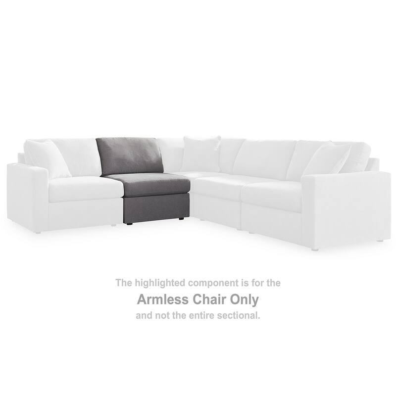 Signature Design by Ashley Modmax 4-Piece Sectional - 107" W x 75" D x 36" H