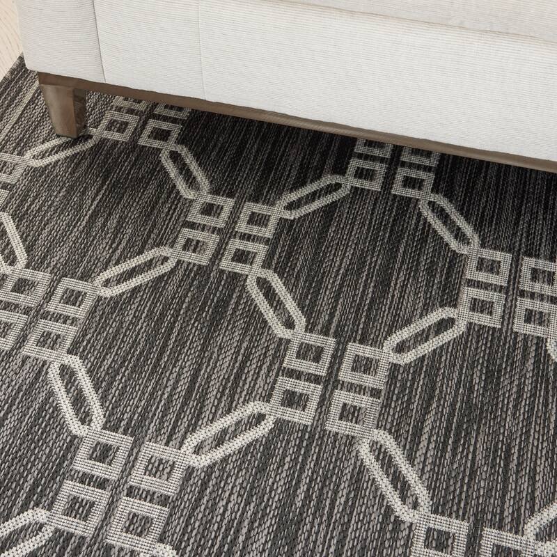 Nourison Garden Party Geometric Casual Indoor/Outdoor Area Rug