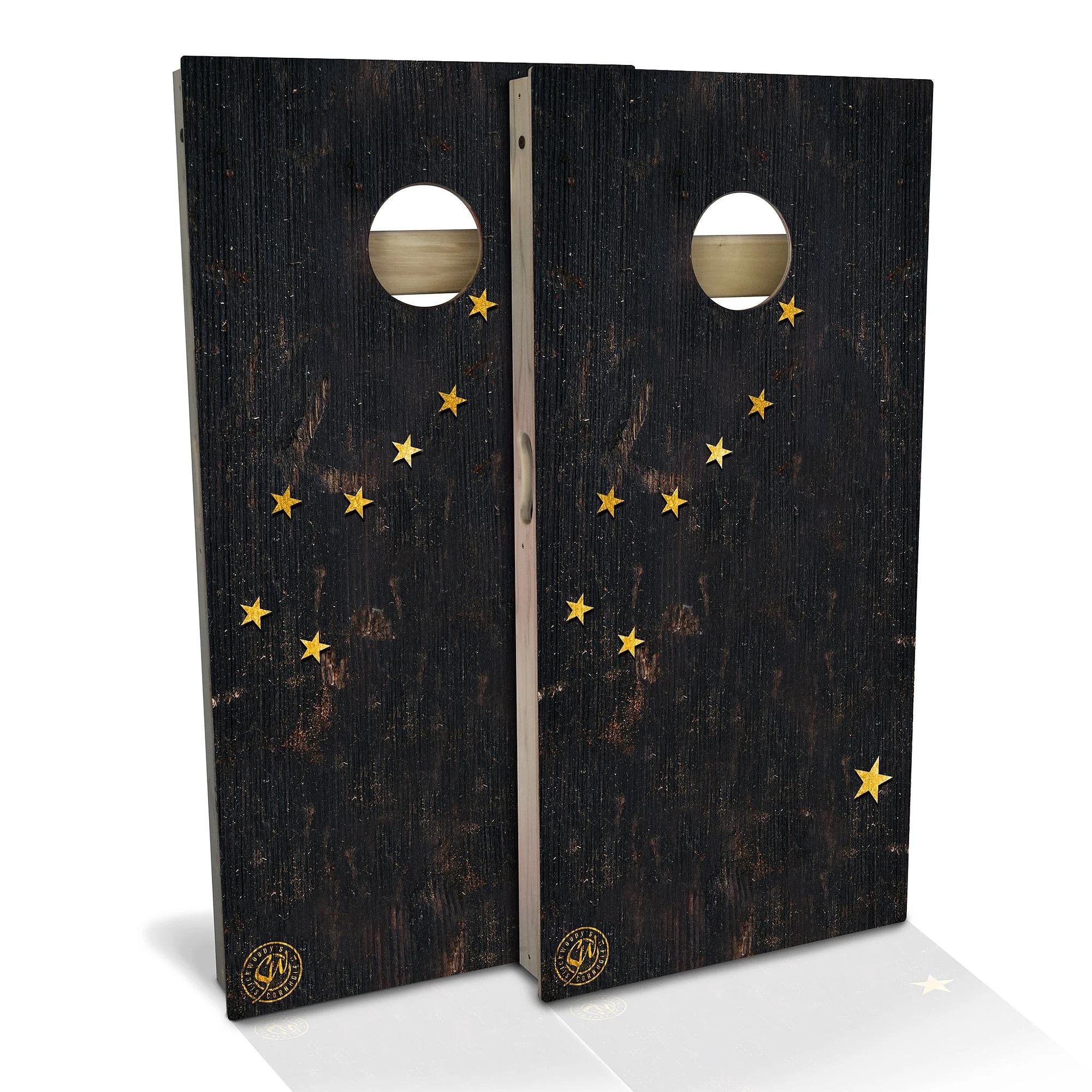 Alaska Flag Outdoor Cornhole Board Set