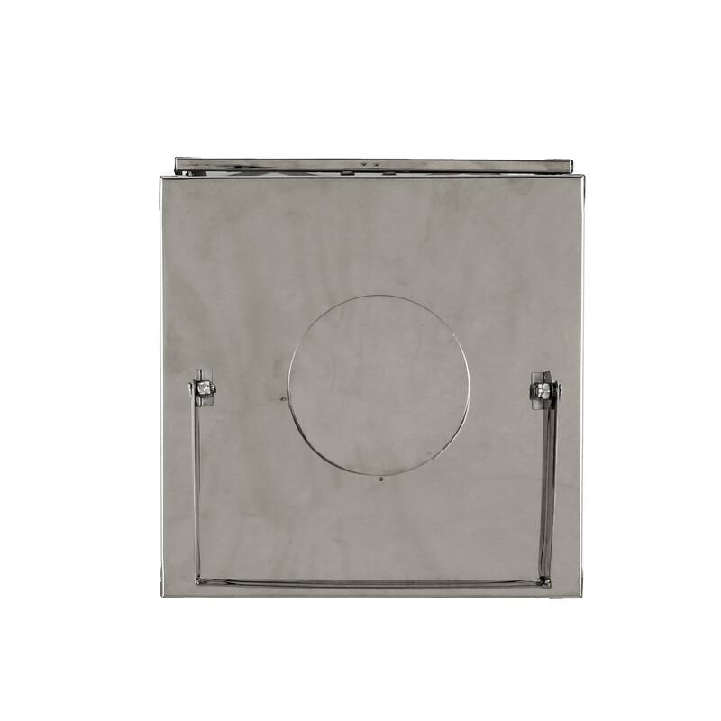 Ashuelot Outdoor Outdoor 14" Stainless Steel Lantern by Christopher Knight Home