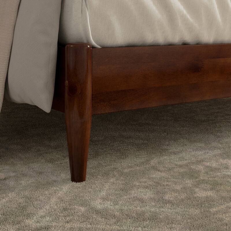 Savannah Solid Wood Low Profile Platform Bed