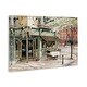 preview thumbnail 3 of 5, Stupell City Corner Café Canvas Wall Art Design By Ruane Manning