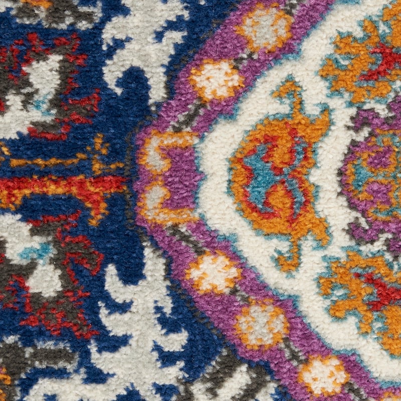 Nourison Passion Modern Persian Medallion Area Rug