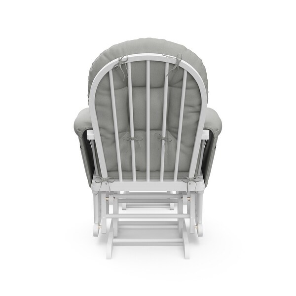 storkcraft premium hoop glider and ottoman