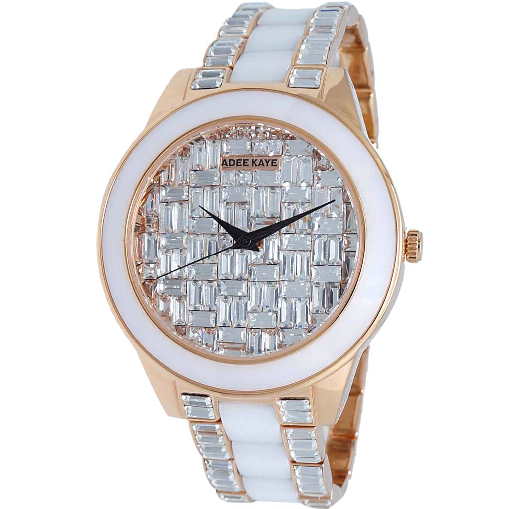 Adee Kaye Women's Venice Silver Dial Watch - AK8788 - One Size