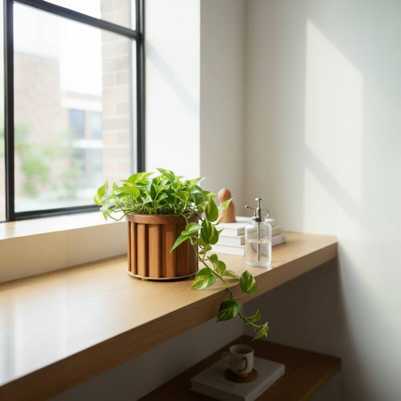 Round Strata Planter SM