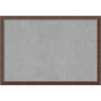 Magnetic Board, Distressed Rustic Brown