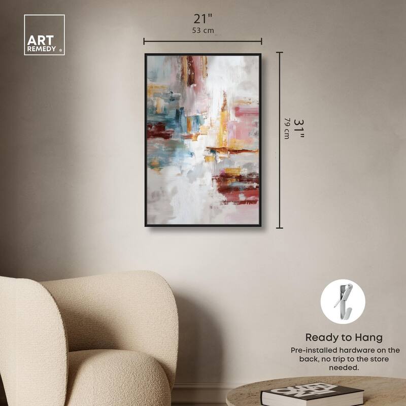 Warmth and cool I Canvas by Art Remedy