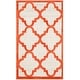 preview thumbnail 89 of 104, SAFAVIEH Amherst Blanch Modern Rug 2'6" x 4' - Beige/Orange - Rectangle