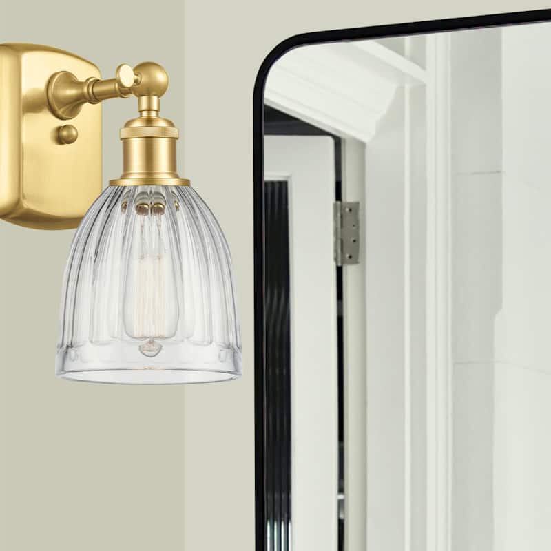 Innovations Lighting 516-1W-9-6 Brookfield Sconce Brookfield 9" Tall