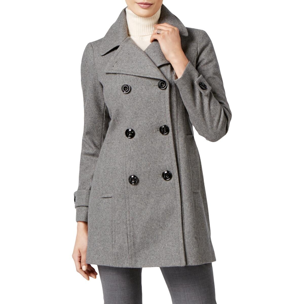 anne klein wool peacoat