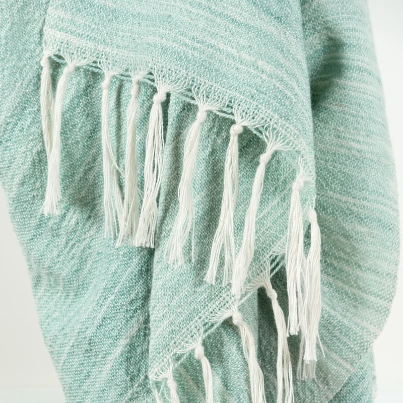 Rizzy Home Striped Hand-tied Throw Blanket