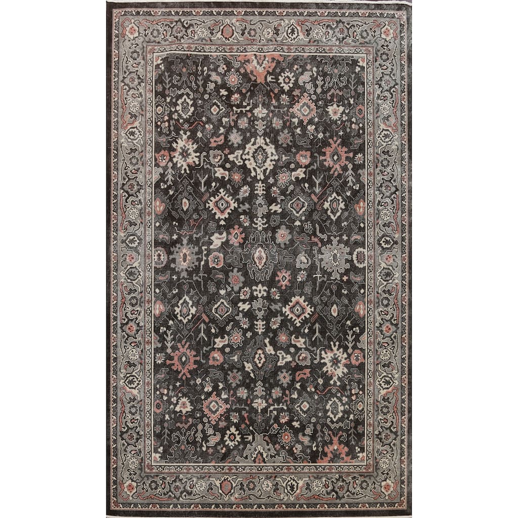 Traditional Geometric Ziegler Turkish Wool Area Rug Home Decor Carpet - 6'7" x 9'10"
