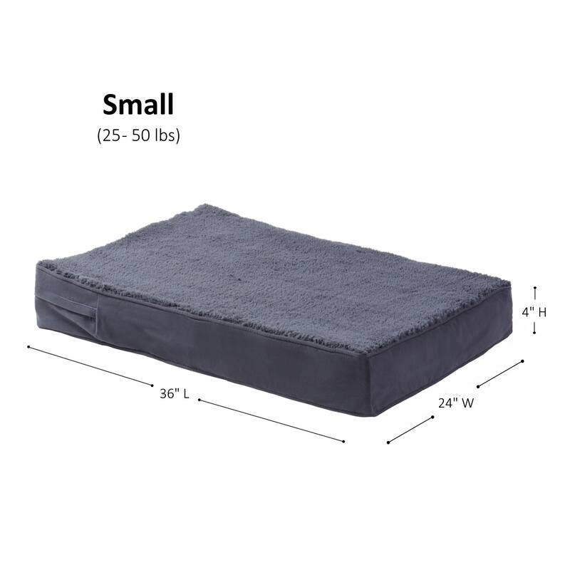 Happy Hounds Oscar Orthopedic Sherpa Dog Bed