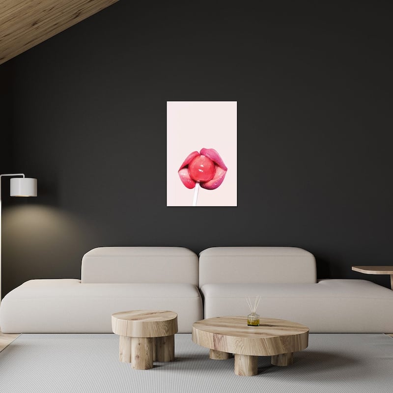 Lollipop Print On Acrylic Glass by Honeymoon Hotel
