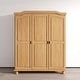 preview thumbnail 13 of 15, Bastian Solid Wood Wardrobe Natural